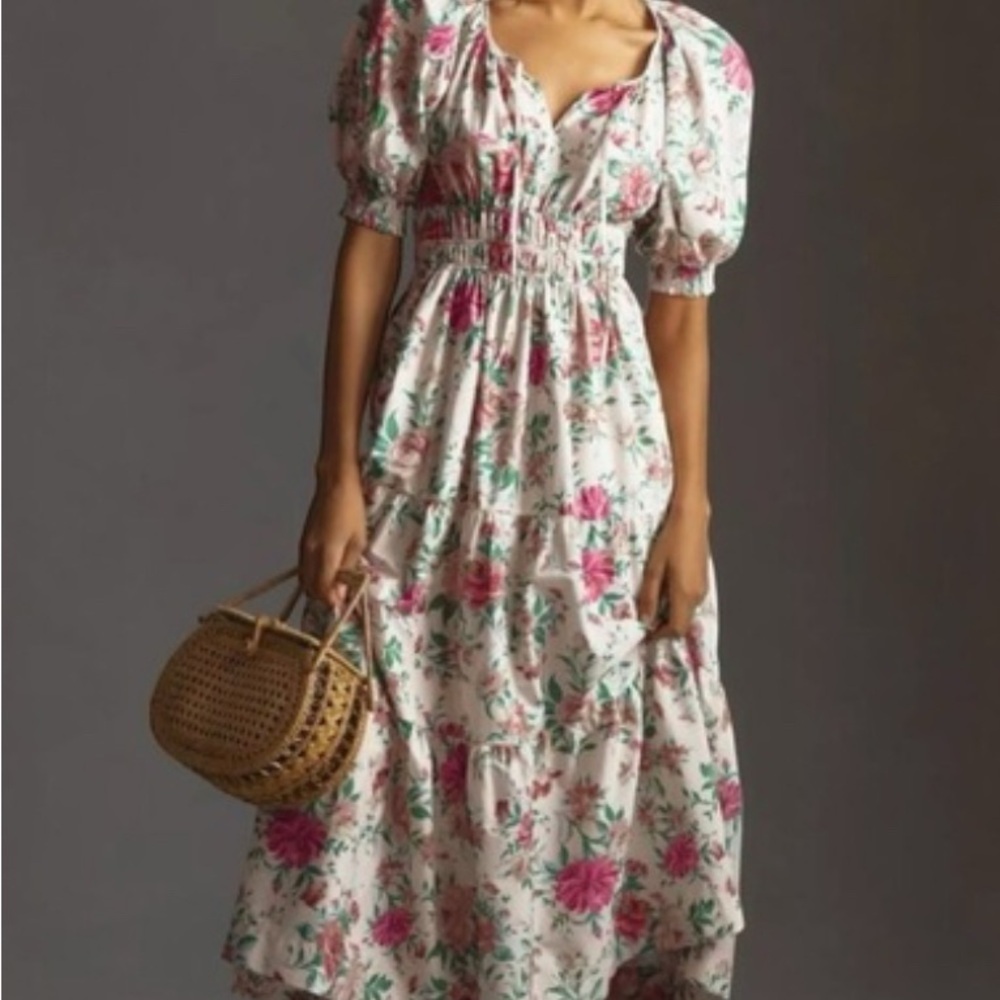 Anthropologie Somerset puff sleeve SP
